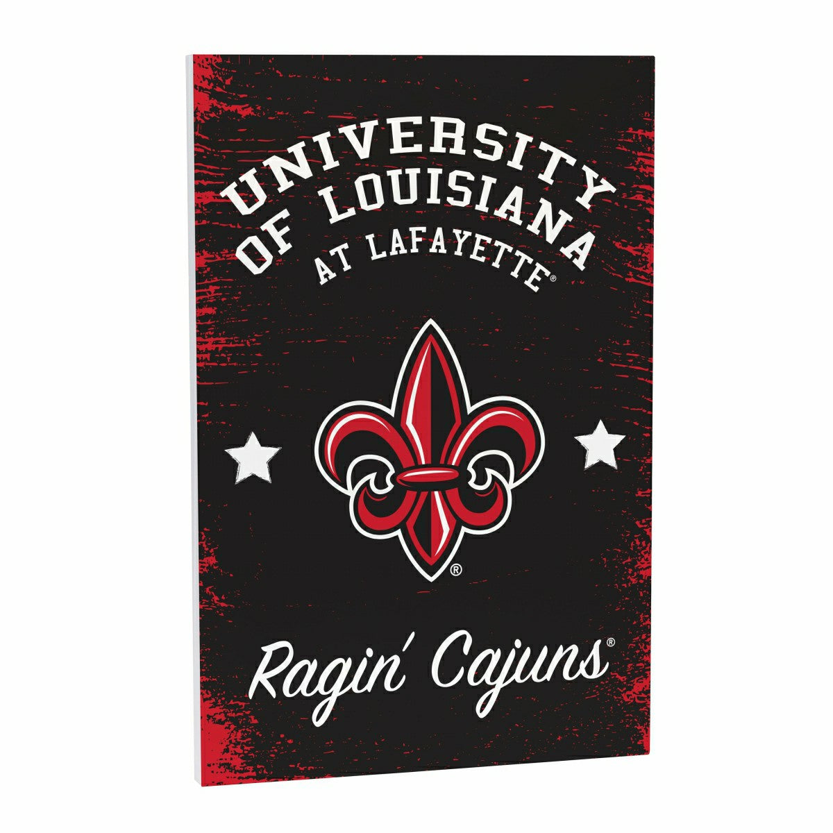 Louisiana at Lafayette University Wood Wall Sign, 16x24