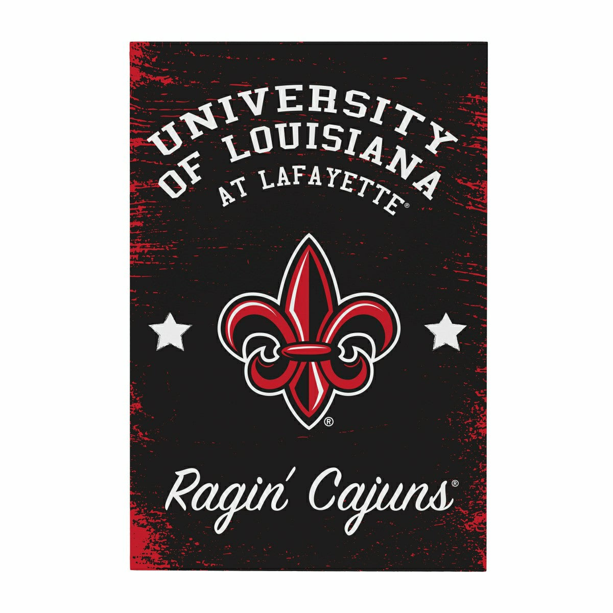 Louisiana at Lafayette University Wood Wall Sign, 16x24
