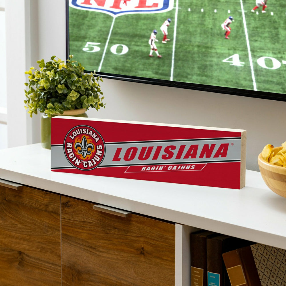 Louisiana at Lafayette University Mantle Sign, Down Home Fans, 5x18