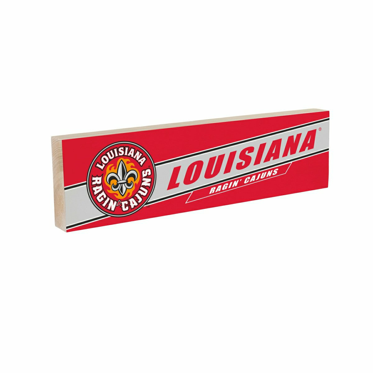 Louisiana at Lafayette University Mantle Sign, Down Home Fans, 5x18