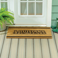 Louisiana at Lafayette University Large One Color Coir Mat, 36"x24"