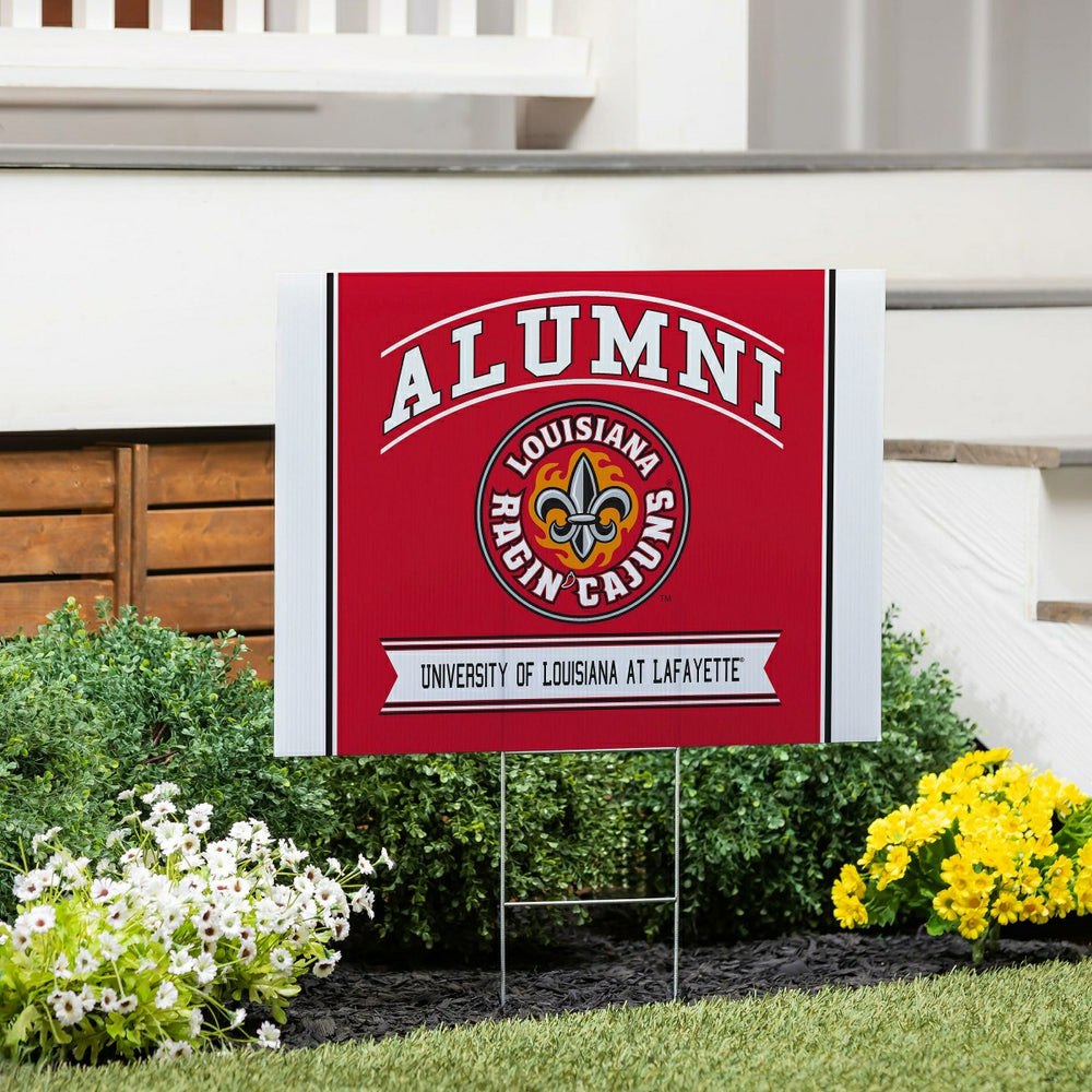 Louisiana at Lafayette University Coroplast Yard Sign Alumni