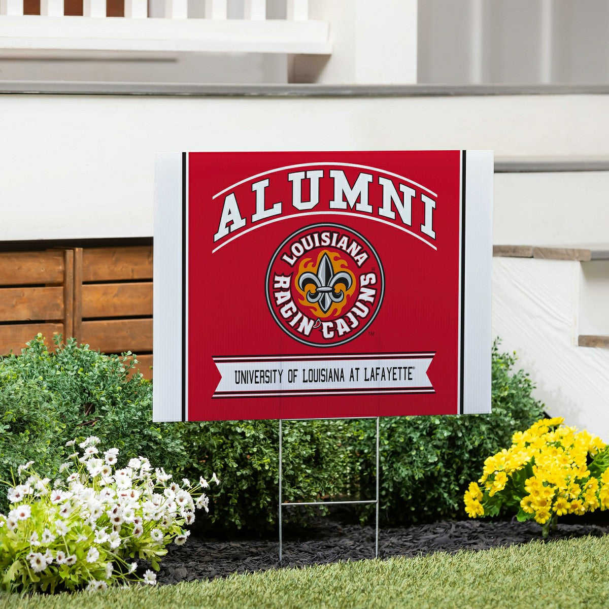 Louisiana at Lafayette University Coroplast Yard Sign Alumni