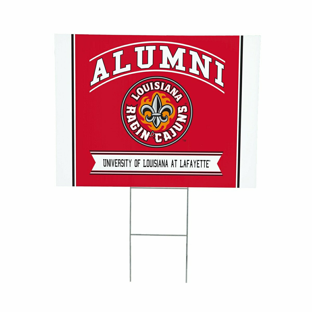 Louisiana at Lafayette University Coroplast Yard Sign Alumni