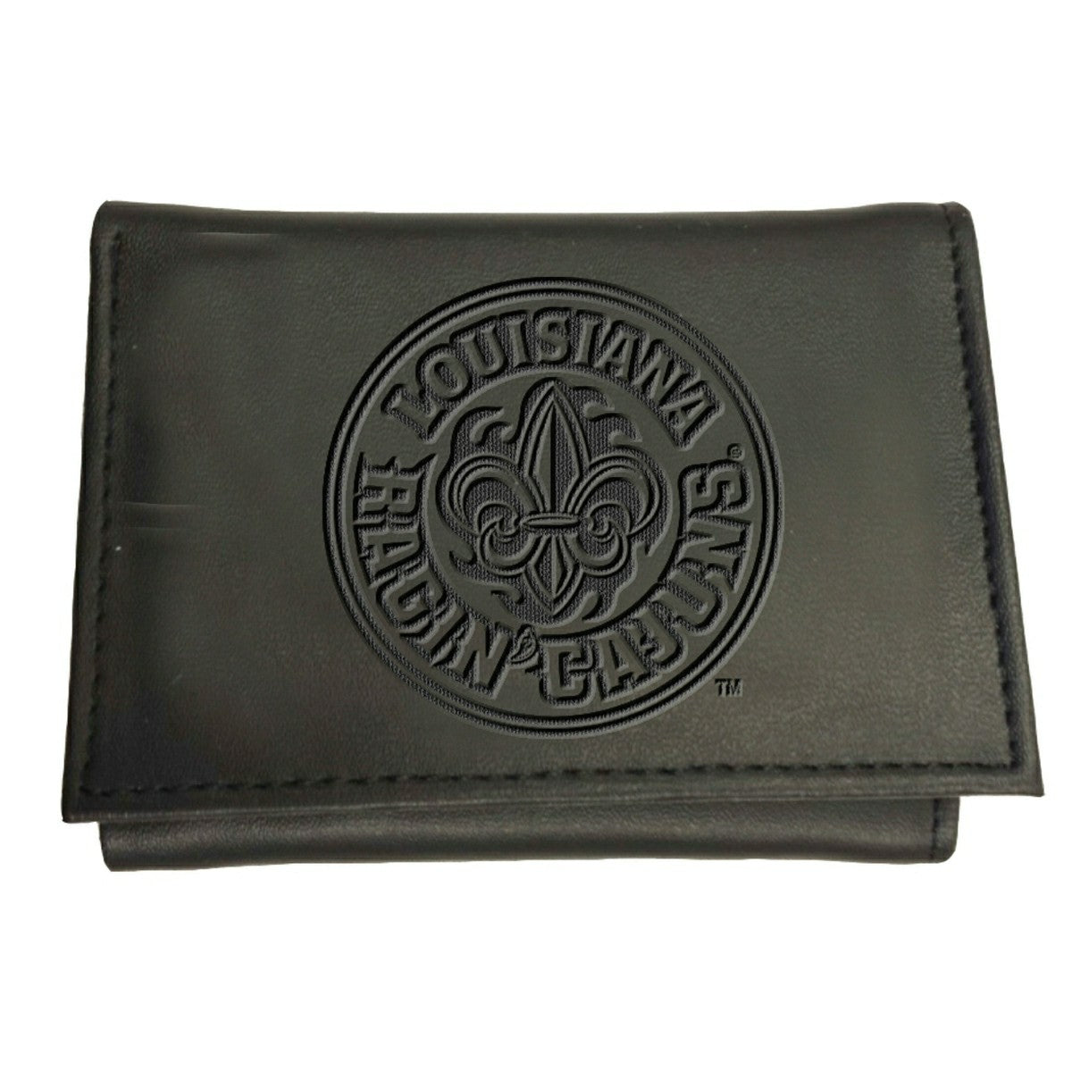 University of Louisiana at Lafayette, Tri-Fold Wallet, Black