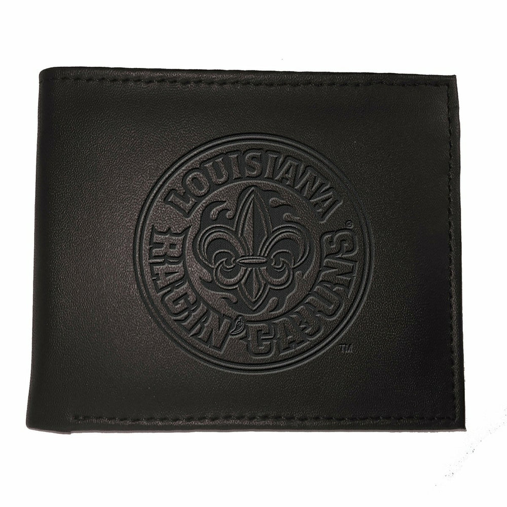 University of Louisiana at Lafayette, Bi-Fold Wallet, Black