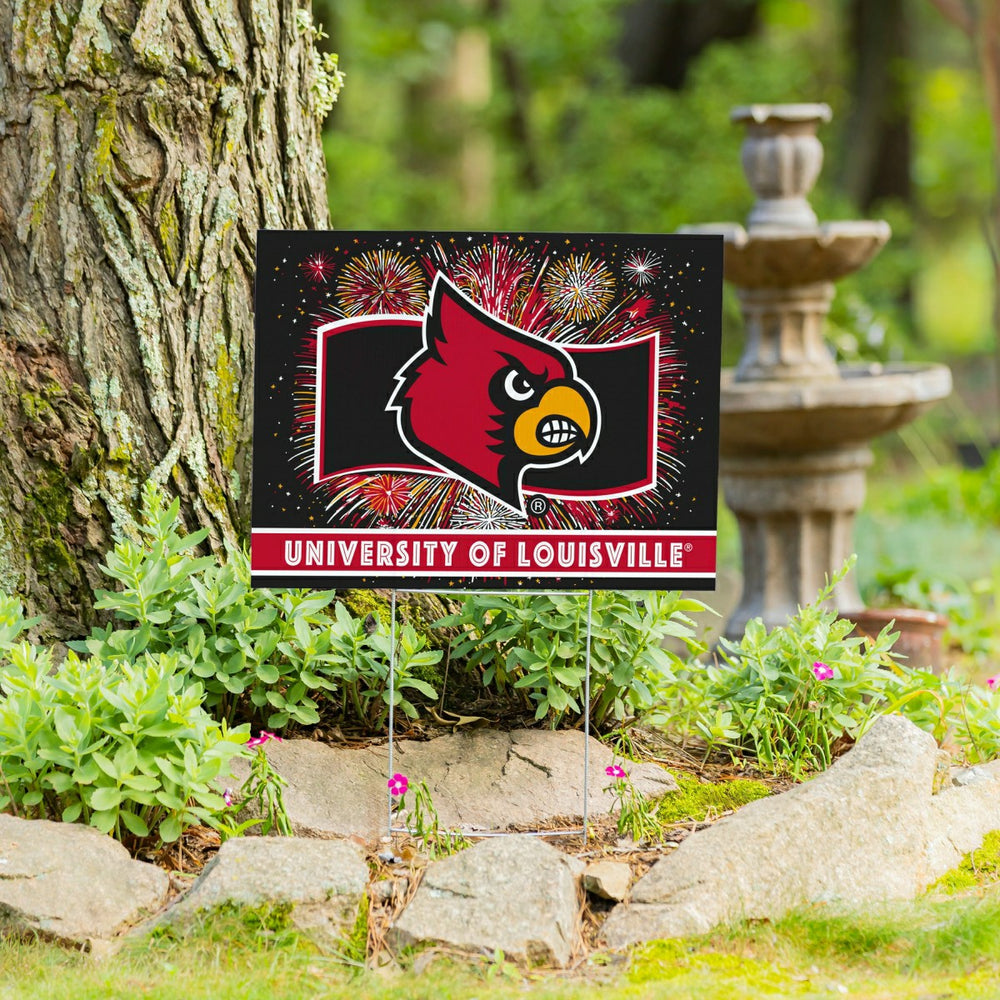 University of Louisville Yard Sign, Patriotic