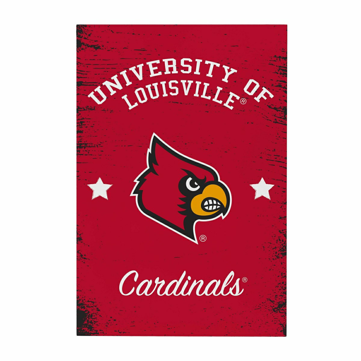 University of Louisville Wood Wall Sign, 16x24