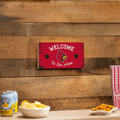 University of Louisville Wood Wall Sign, 6x11