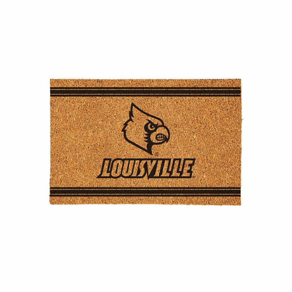 University of Louisville Large One Color Coir Mat, 36"x24"