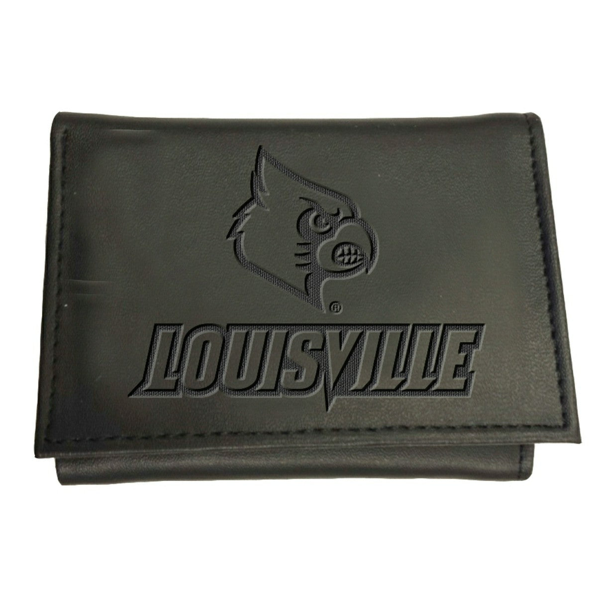 University of Louisville, Tri-Fold Wallet, Black