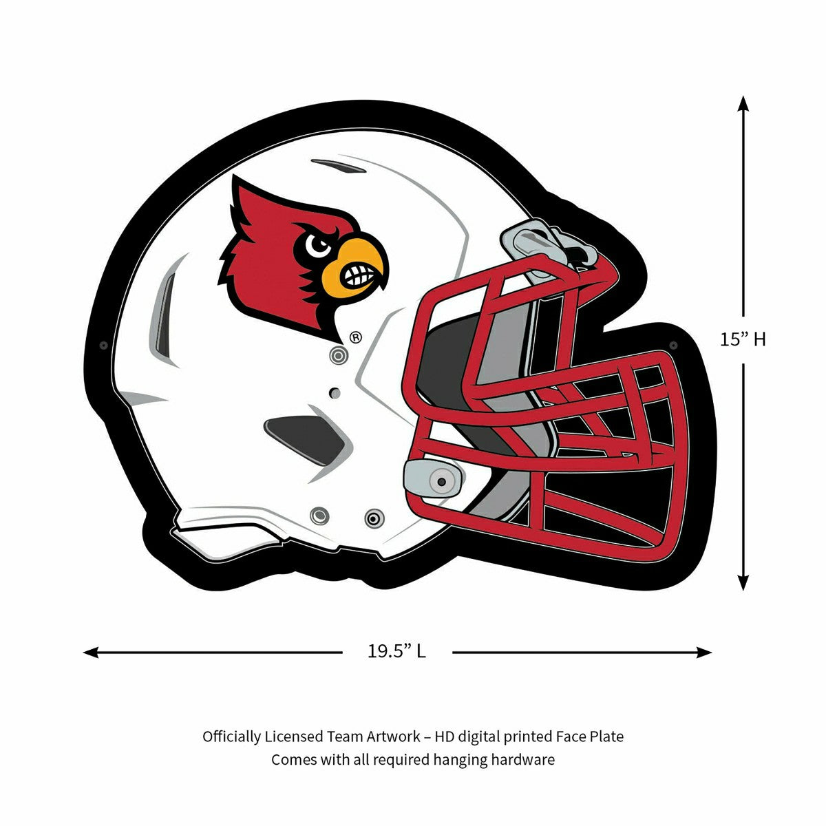 LED Wall Decor, Helmet, University of Louisville