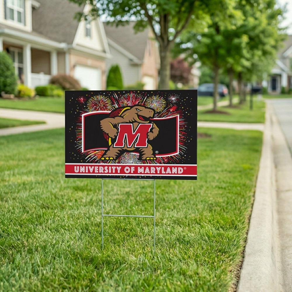 University of Maryland Yard Sign, Patriotic