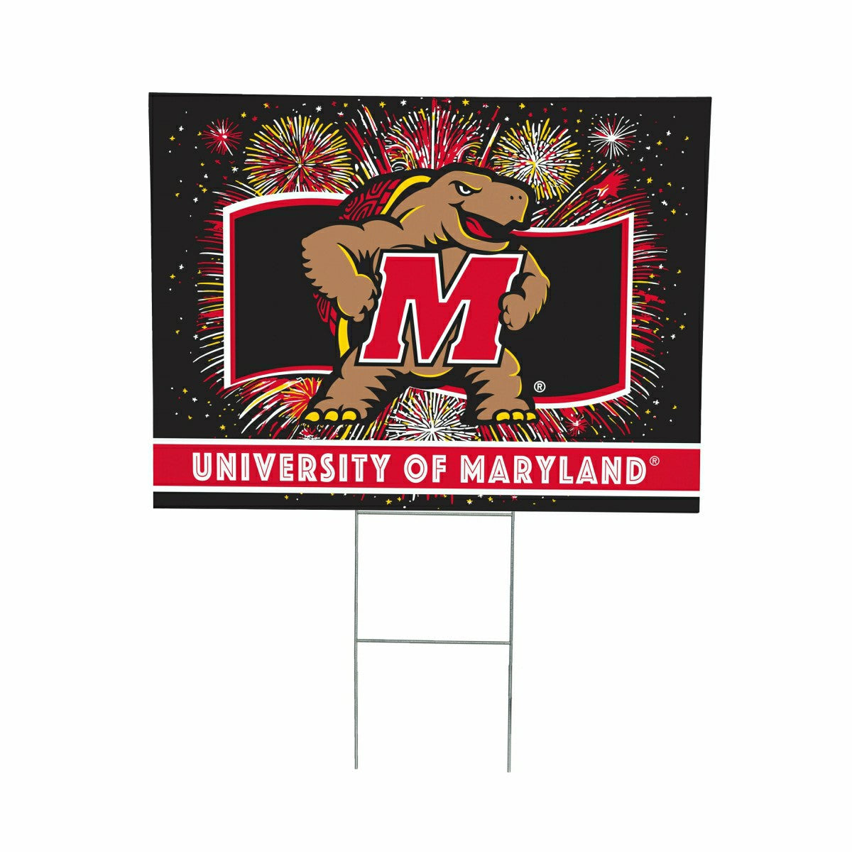 University of Maryland Yard Sign, Patriotic