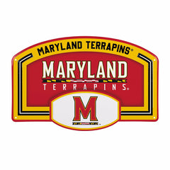 University of Maryland USA Embossed Steel Wall Sign, 11" x 17"