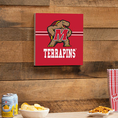 University of Maryland Wood Wall Sign, 12x12