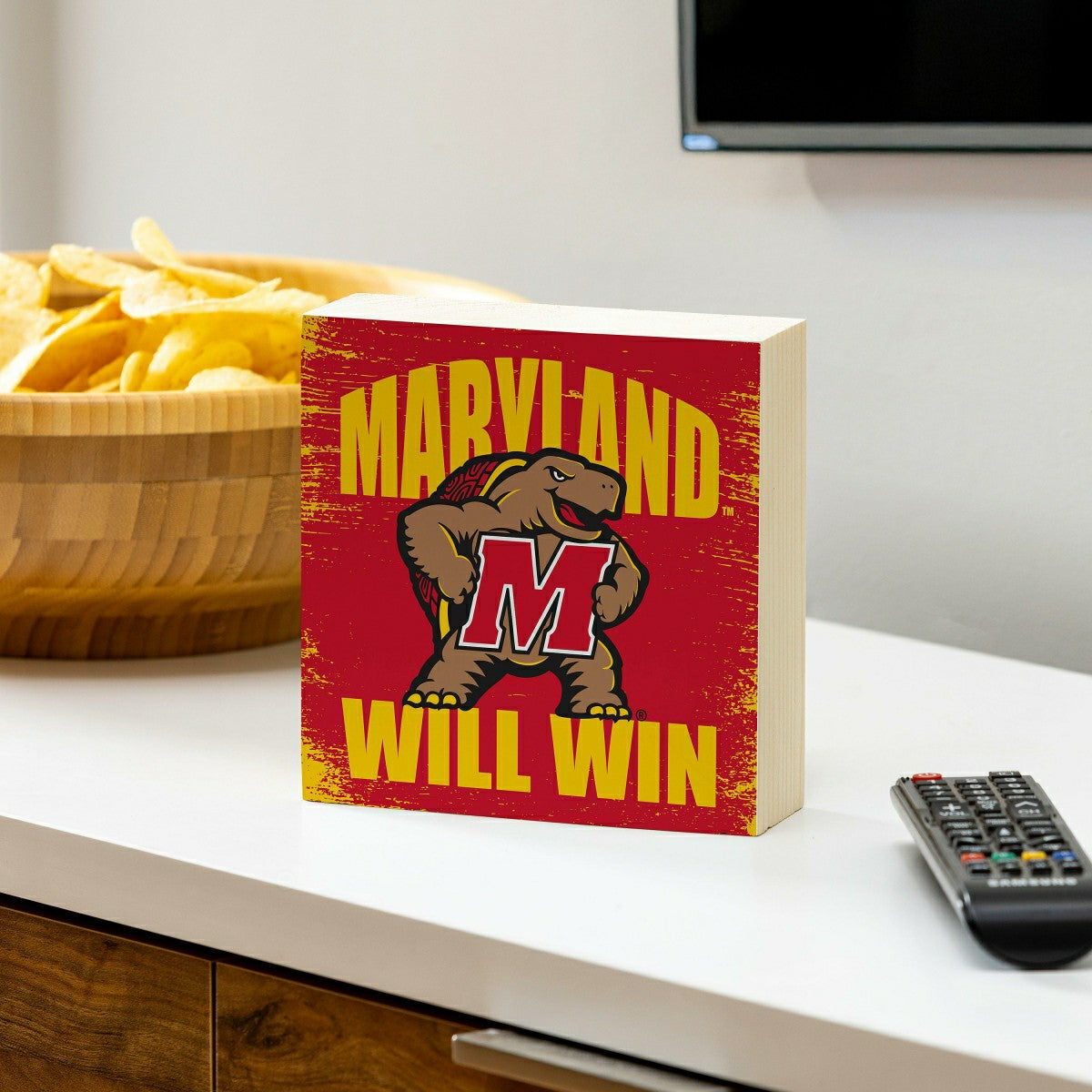 University of Maryland Plock, Down Home Fans, 6x6