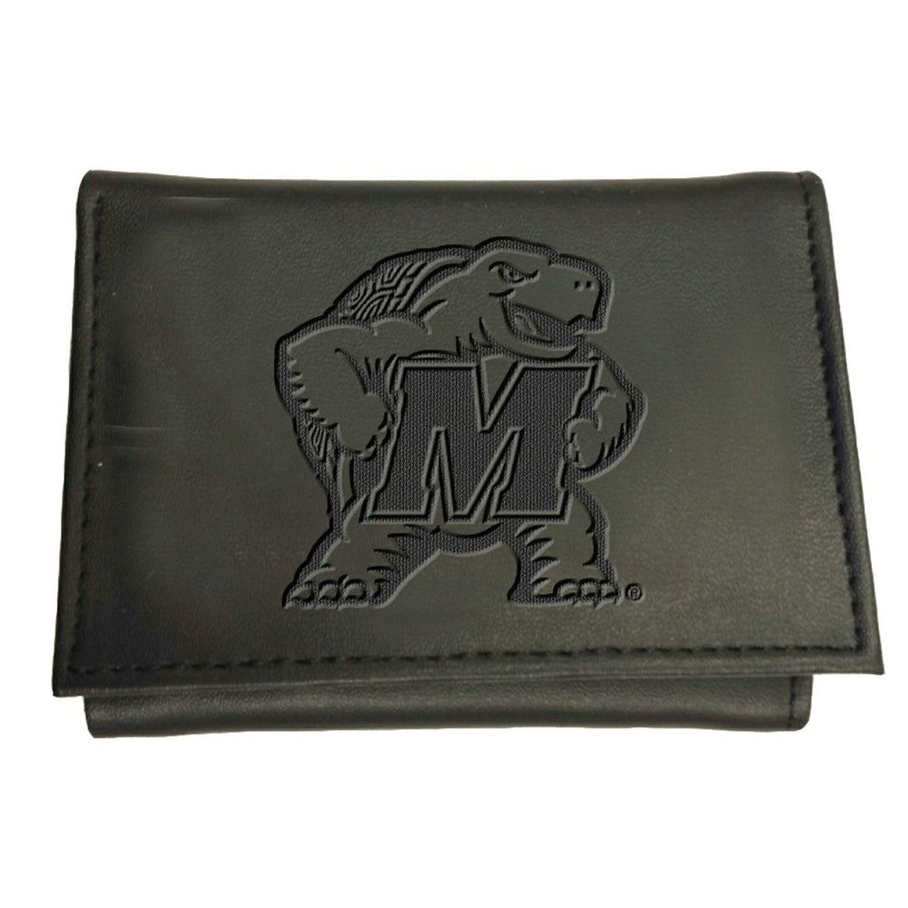 University of Maryland, Tri-Fold Wallet, Black