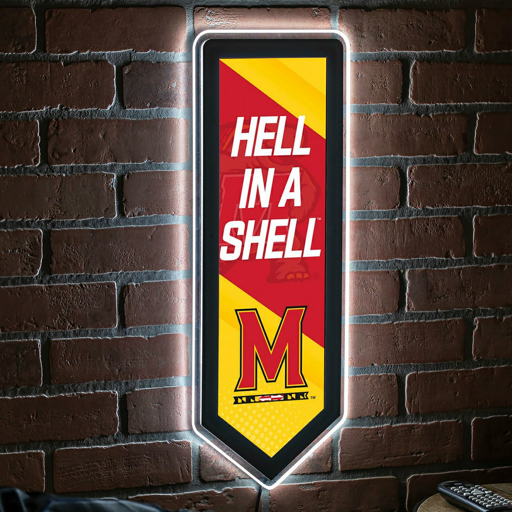 LED Wall Decor, Pennant, University of Maryland