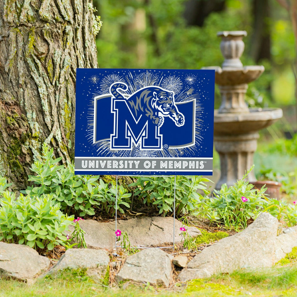 University of Memphis Yard Sign, Patriotic