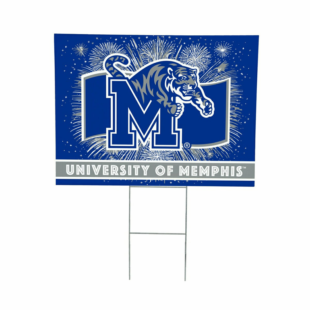 University of Memphis Yard Sign, Patriotic