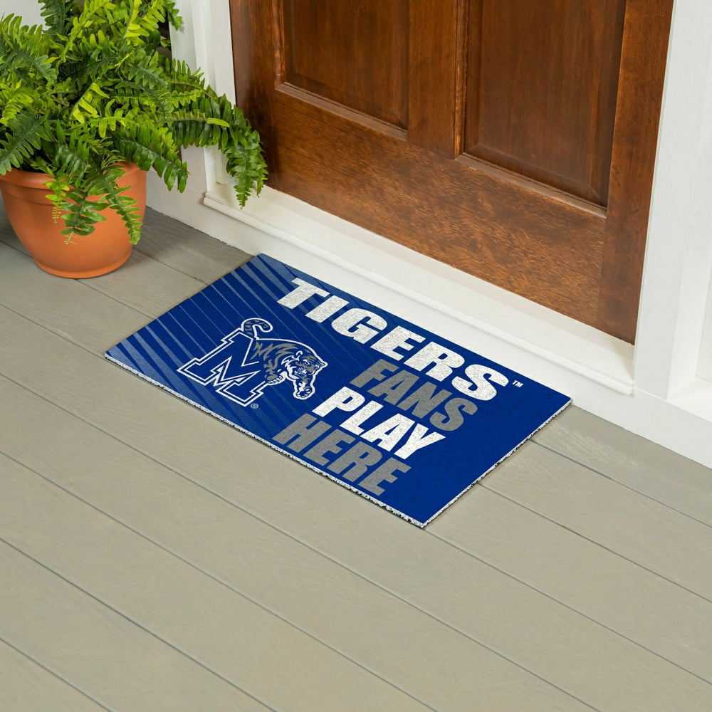 University of Memphis Fan Mat, 28"x16"