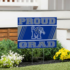 University of Memphis Coroplast Yard Sign Graduate