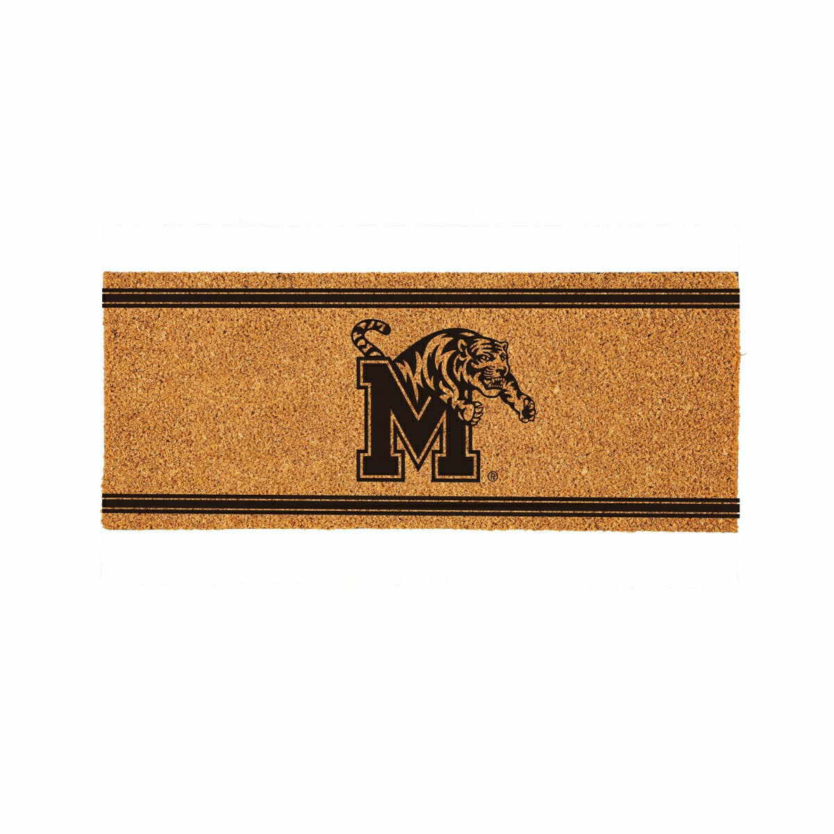 University of Memphis Extra Large One Color Coir Mat, 60"x24"