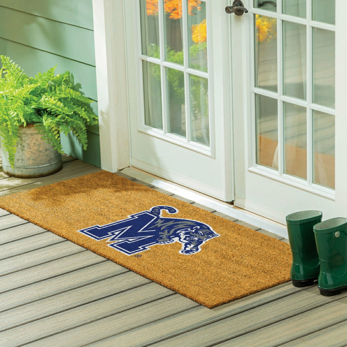 University of Memphis Extra Large Full Color Coir Mat, 60"x24"