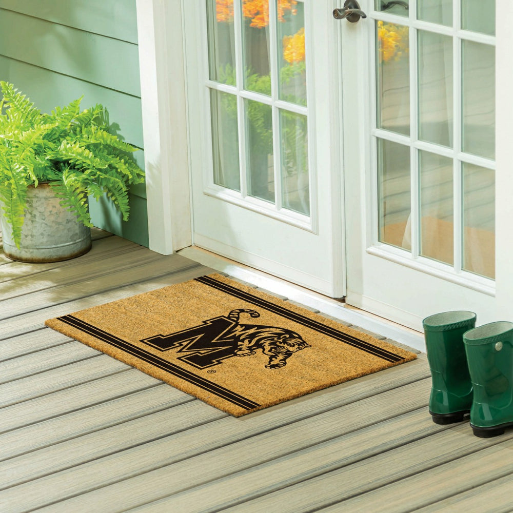 University of Memphis Large One Color Coir Mat, 36"x24"