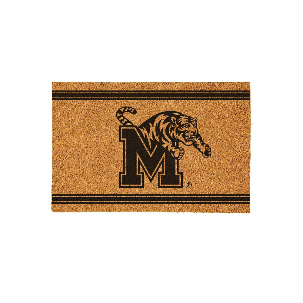University of Memphis Large One Color Coir Mat, 36"x24"