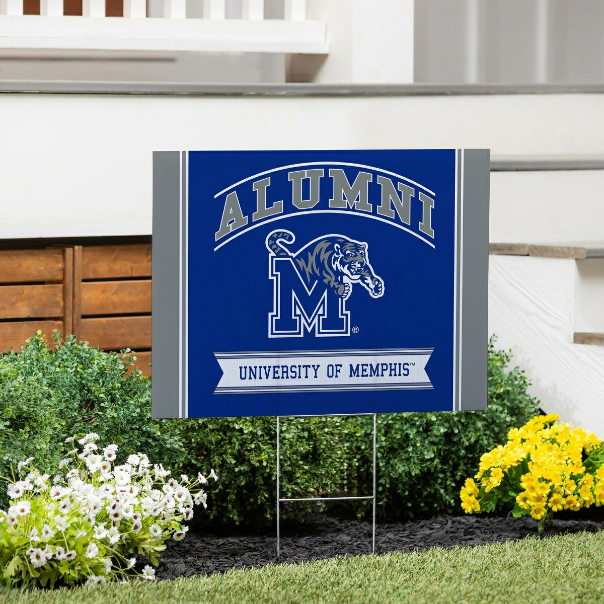 University of Memphis Coroplast Yard Sign Alumni