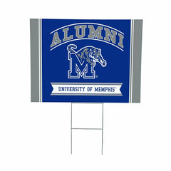 University of Memphis Coroplast Yard Sign Alumni