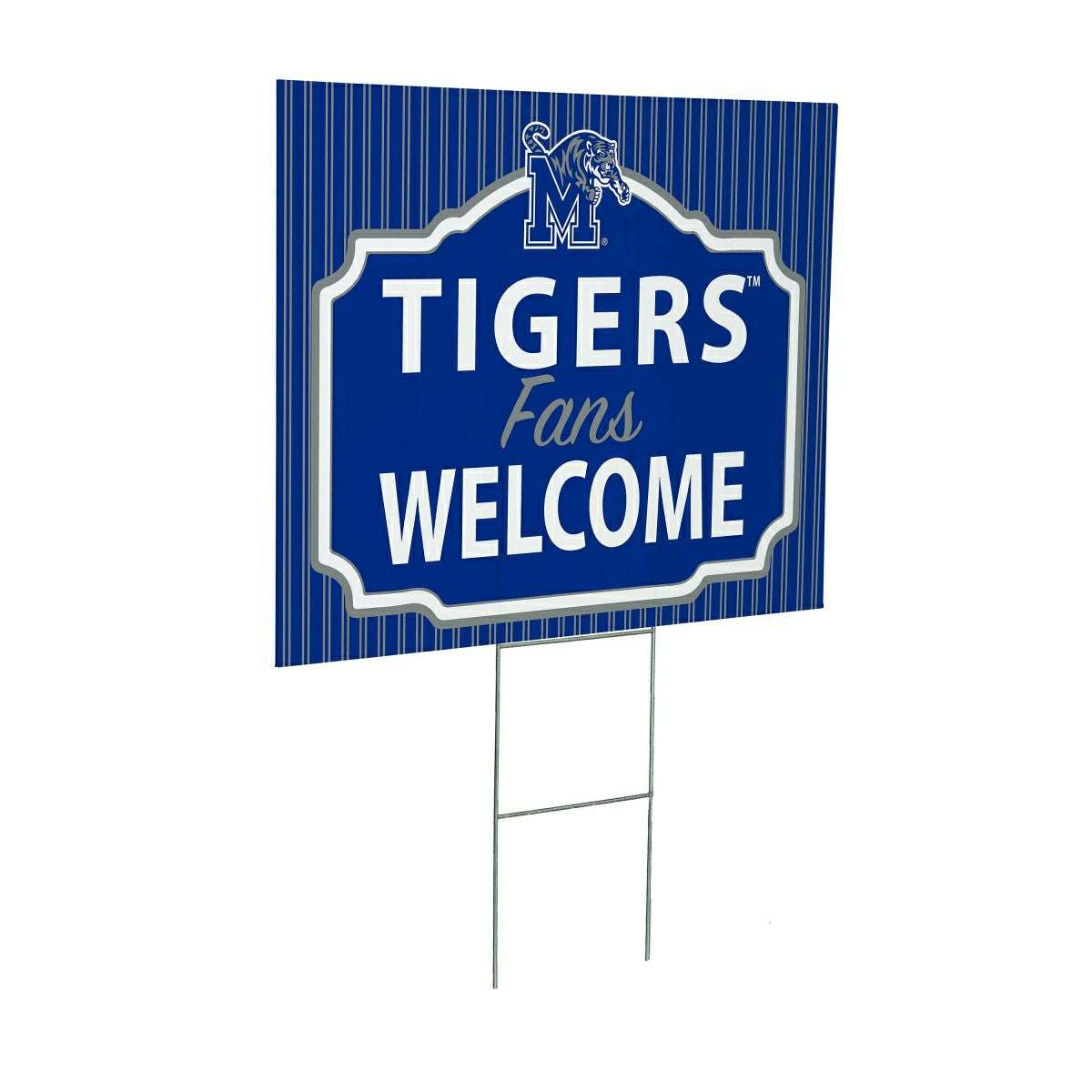 University of Memphis Coroplast Yard Sign, "Fans Welcome"