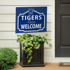 University of Memphis Coroplast Yard Sign, "Fans Welcome"