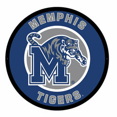 LED Wall Decor, Round, University of Memphis