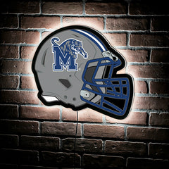 LED Wall Decor, Helmet, University of Memphis