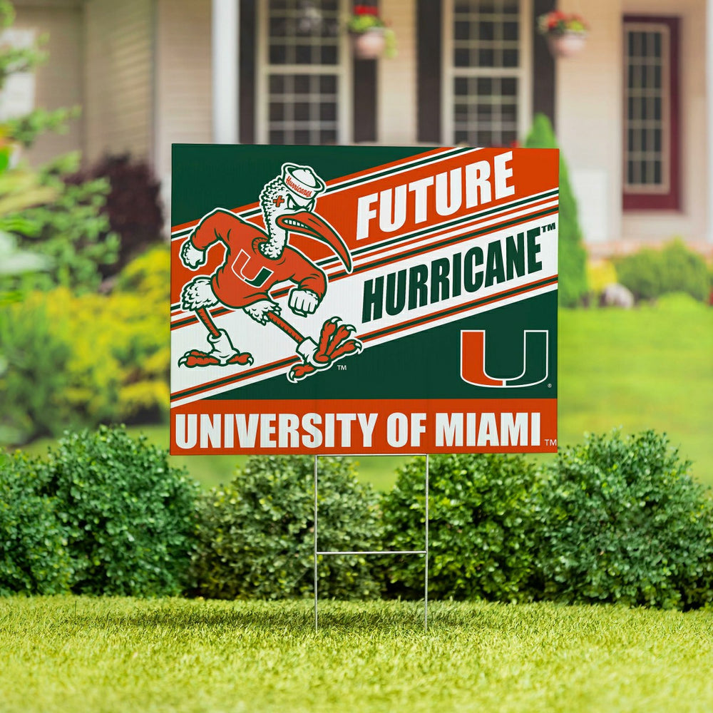 University of Miami Coroplast Yard Sign, Future Student