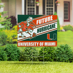 University of Miami Coroplast Yard Sign, Future Student