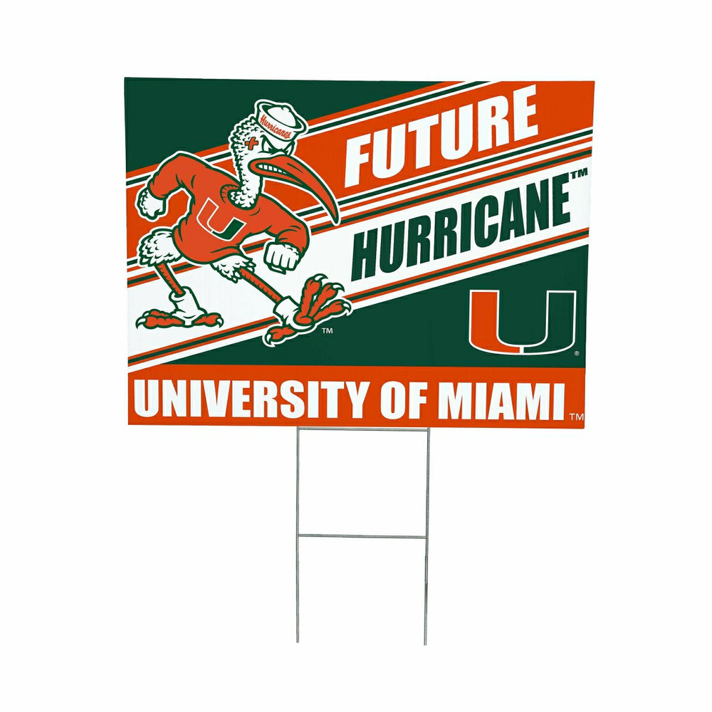 University of Miami Coroplast Yard Sign, Future Student