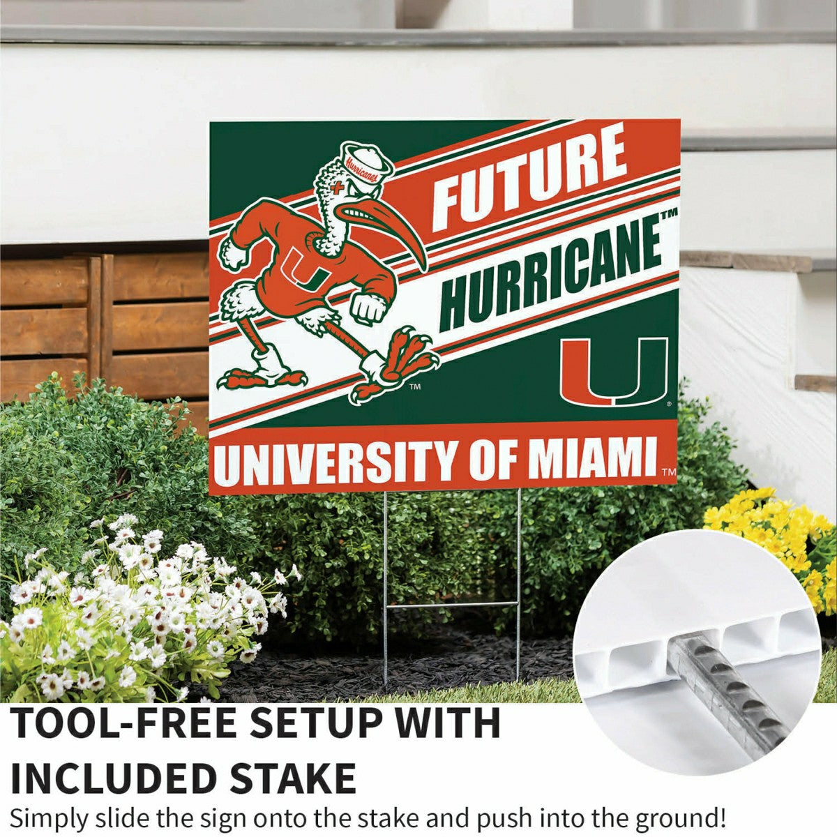 University of Miami Coroplast Yard Sign, Future Student