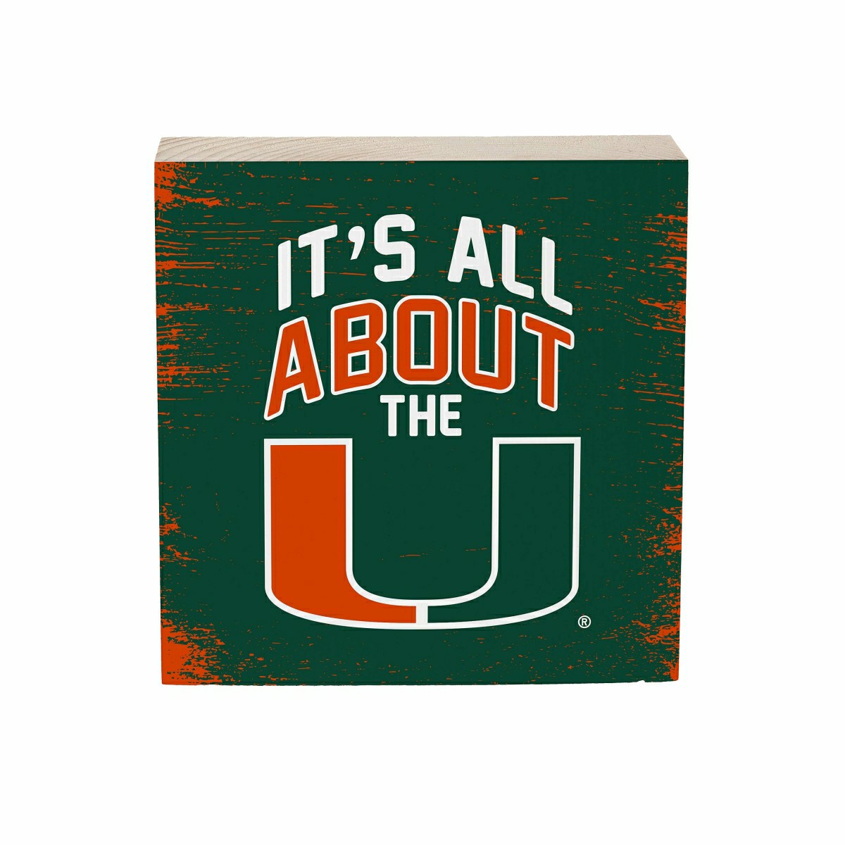 University of Miami Plock, Down Home Fans, 6x6