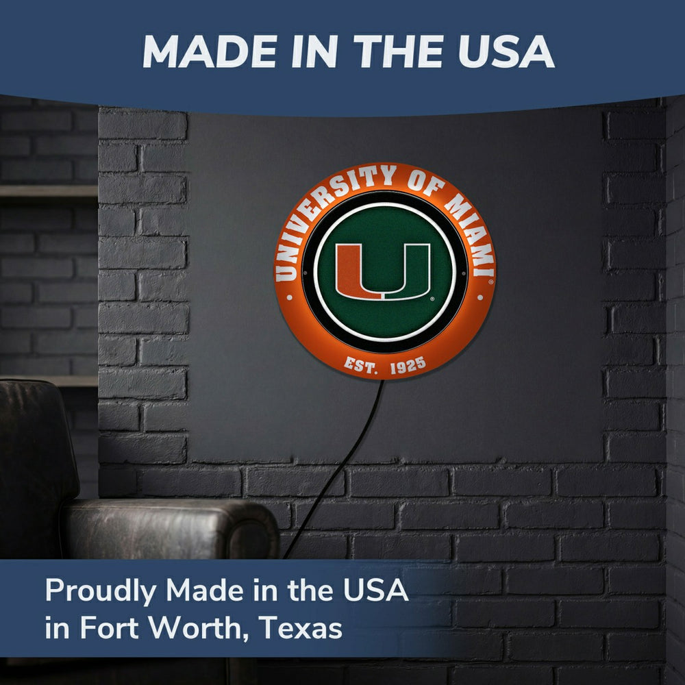 University of Miami, Metal Lite, Round