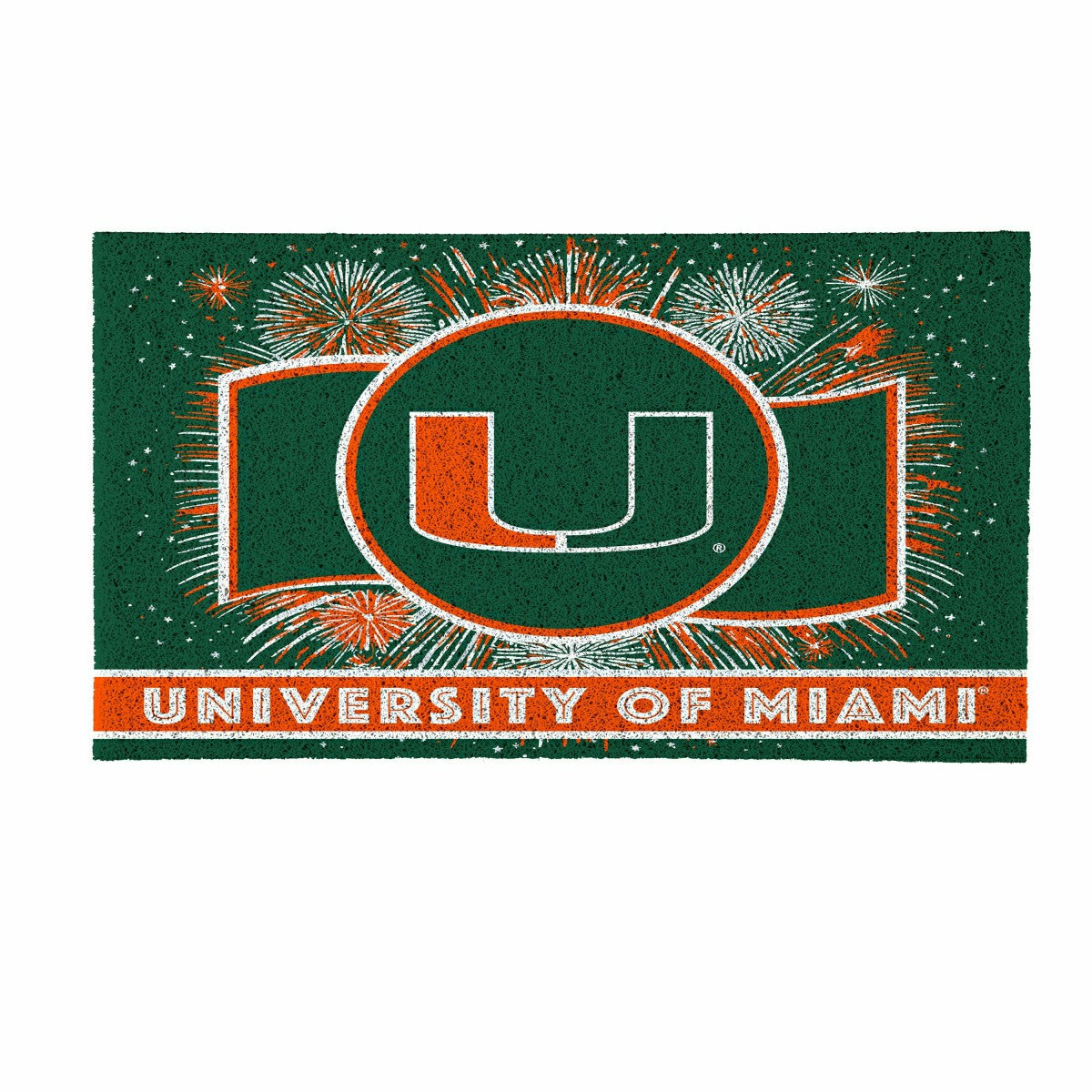 University of Miami Yard Sign, Patriotic