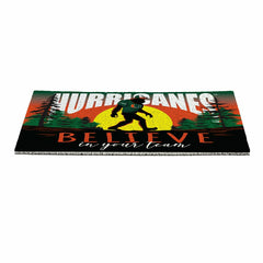 University of Miami Bigfoot PVC Mat, 28"x16"