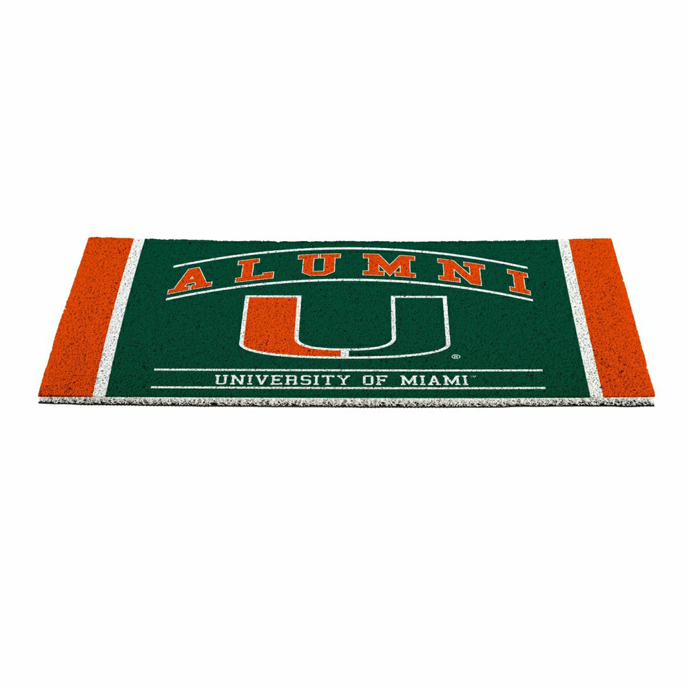 University of Miami Alumni Mat, 28"x16"