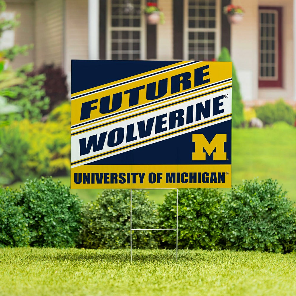 University Of Michigan Coroplast Yard Sign, Future Student