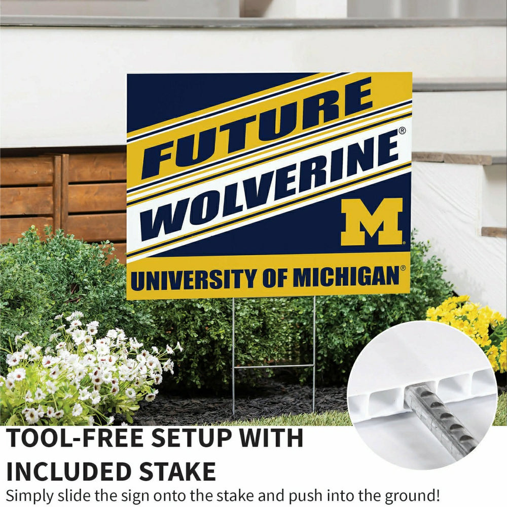 University Of Michigan Coroplast Yard Sign, Future Student