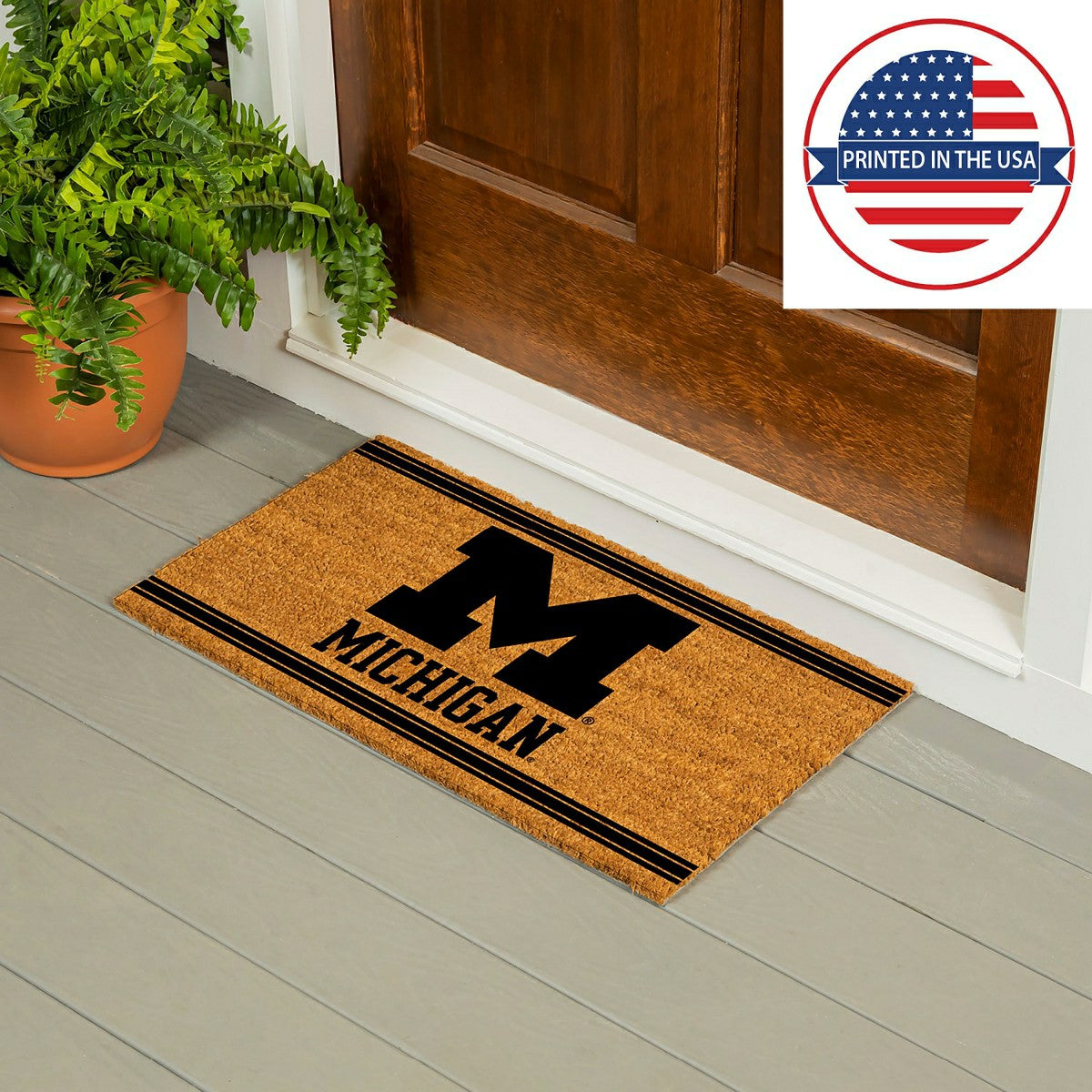 University Of Michigan, Coir Mat 1C