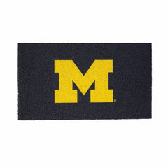 Full Color PVC Mat, 16" x 28", University Of Michigan